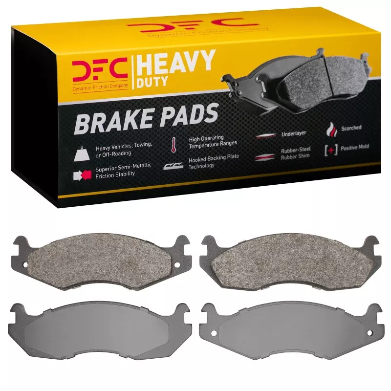 DFC 82-92 Jeep Wrangler Front Semi Metallic Heavy Duty Brake Pads