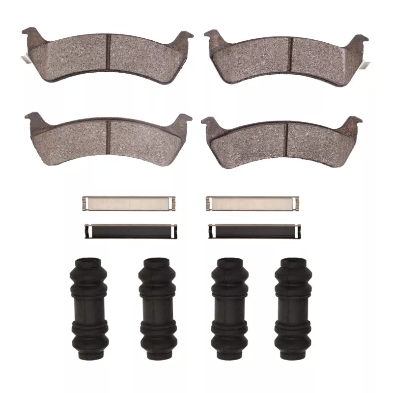 DFC 93-05 Ford Explorer Sport Trac Rear Ultimate Duty Performance Brake Pads and Hardware Kit