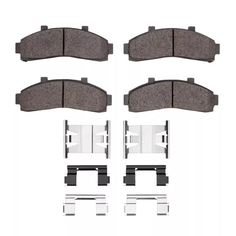 DFC 95-02 Ford Explorer Front Ultimate Duty Performance Brake Pads and Hardware Kit