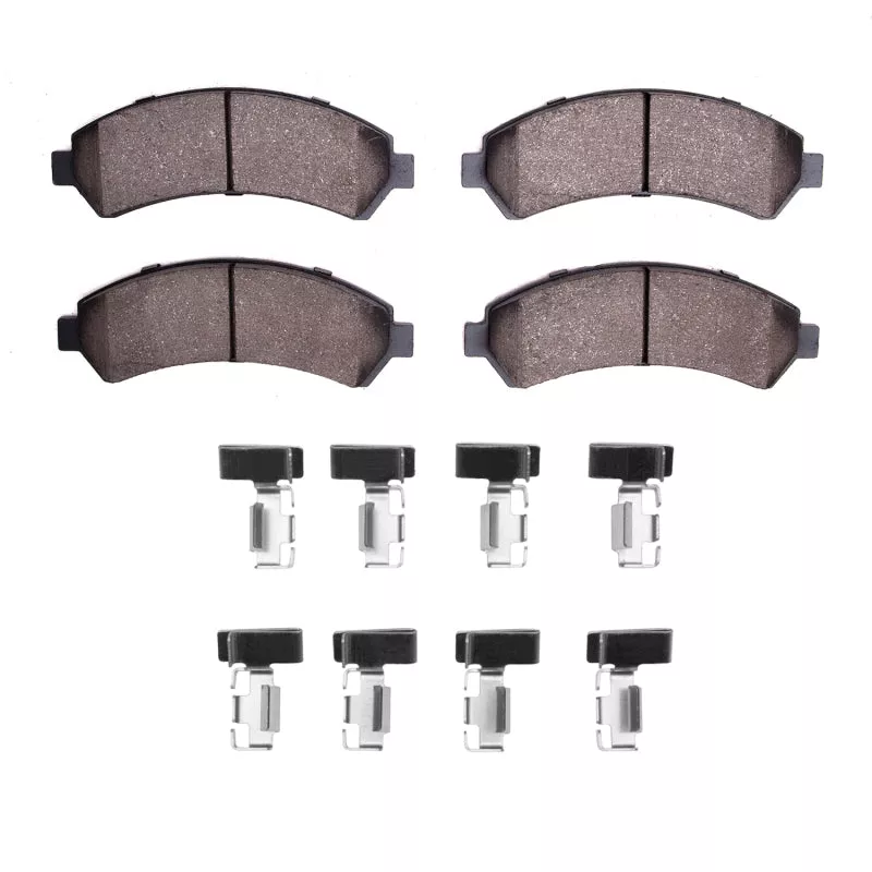 DFC 97-05 Chevrolet Blazer Front Ultimate Duty Performance Brake Pads and Hardware Kit
