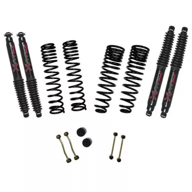 Skyjacker 2020 Jeep Gladiator (JT) Non-Rubicon Lift Kit 1.5″ R W/ Black Max Shocks – G251PBLT